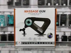 Massage Gun With 12 Heads