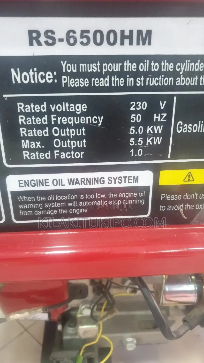 Rising Powerfull Generator 5.5kva