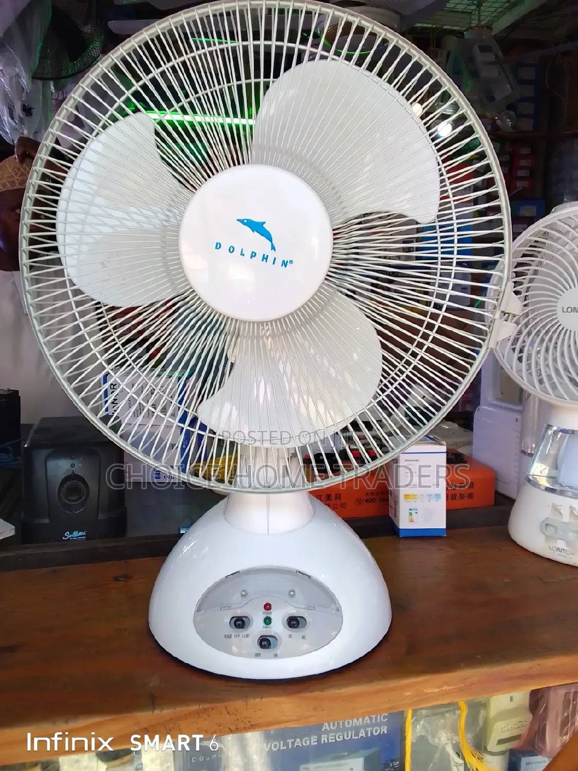 Feni Ya Kucharge (Rechargeable Fan)