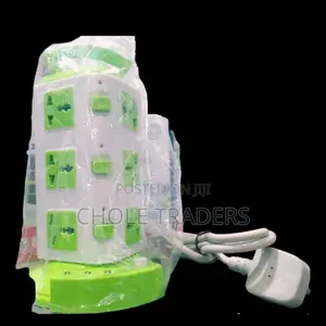 12-Way Extension Sockets With USB Ports