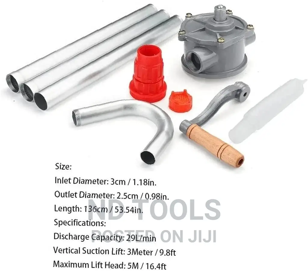 Oil Barrel Pump for Diesel Aluminum Alloy Rotary for Petrol