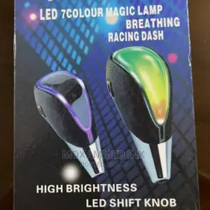 Touch Activated Multi-Color Gear Shift Knob LED Light