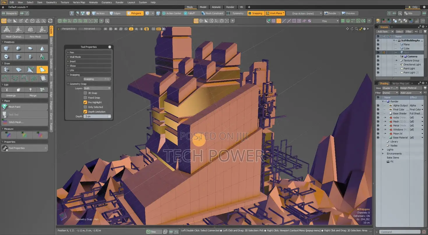 Modo 3d Modeling Activated