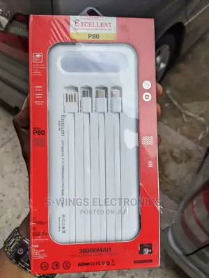 Excellent P80 Power Bank