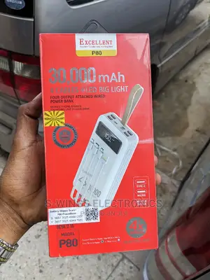 Excellent P80 Power Bank