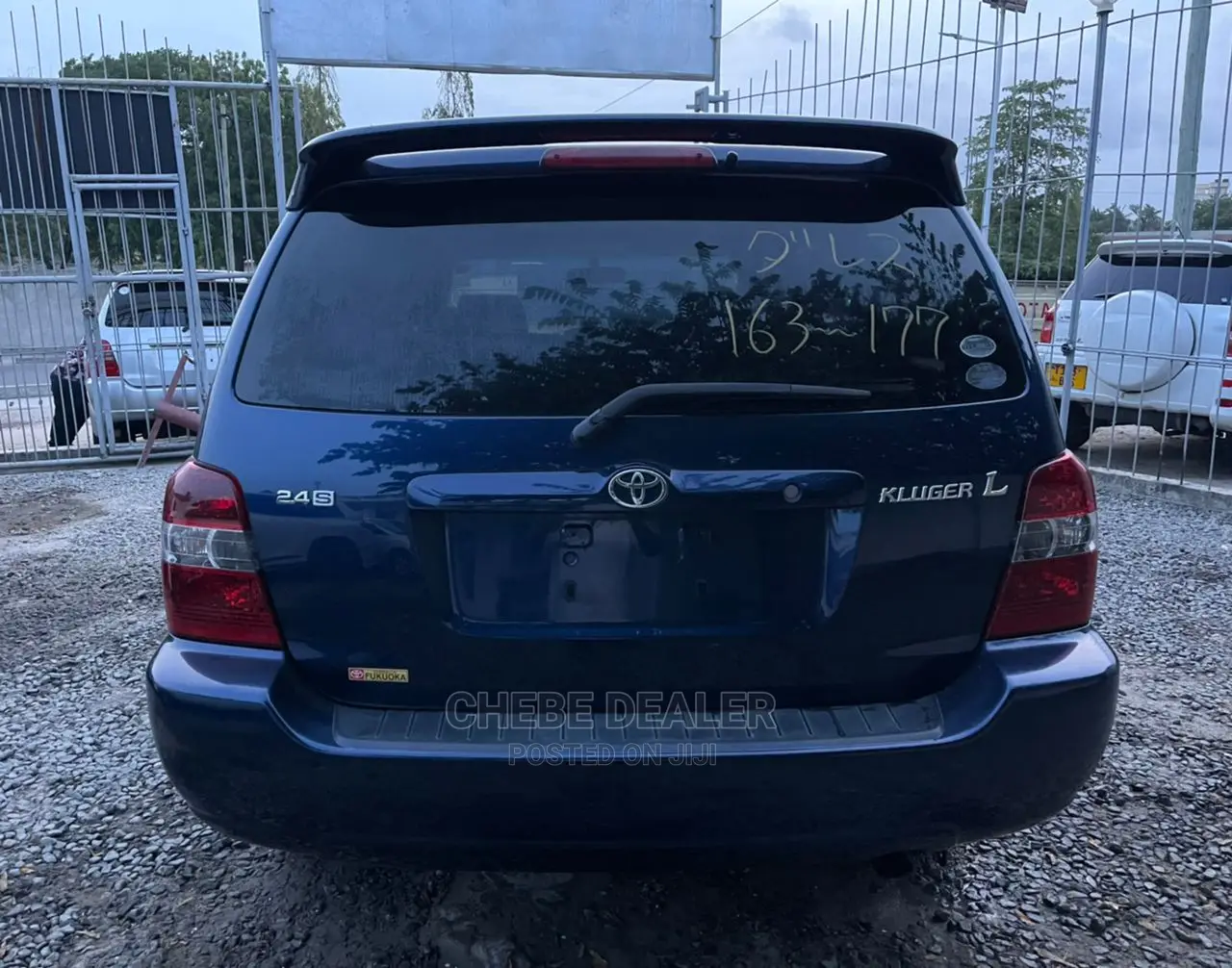 Toyota Kluger 2002 Black