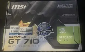 Msi Nvidia Geforce GT 710 2gb Gddr3 Graphics Card