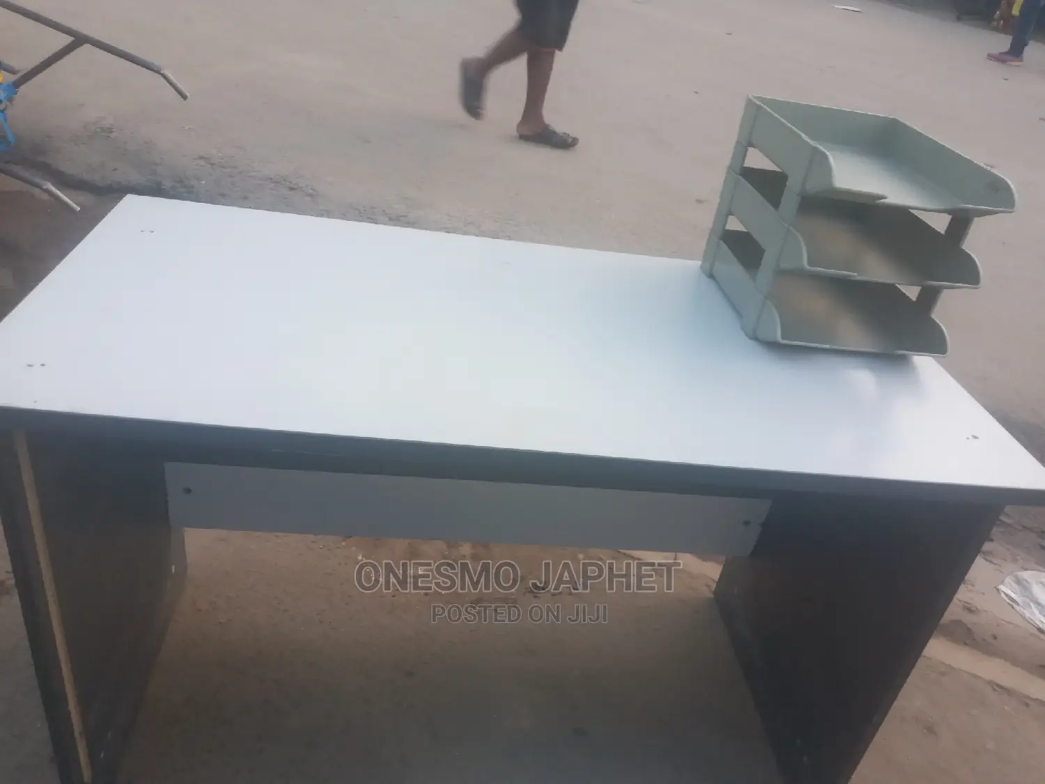 Office Table and Document Tray.