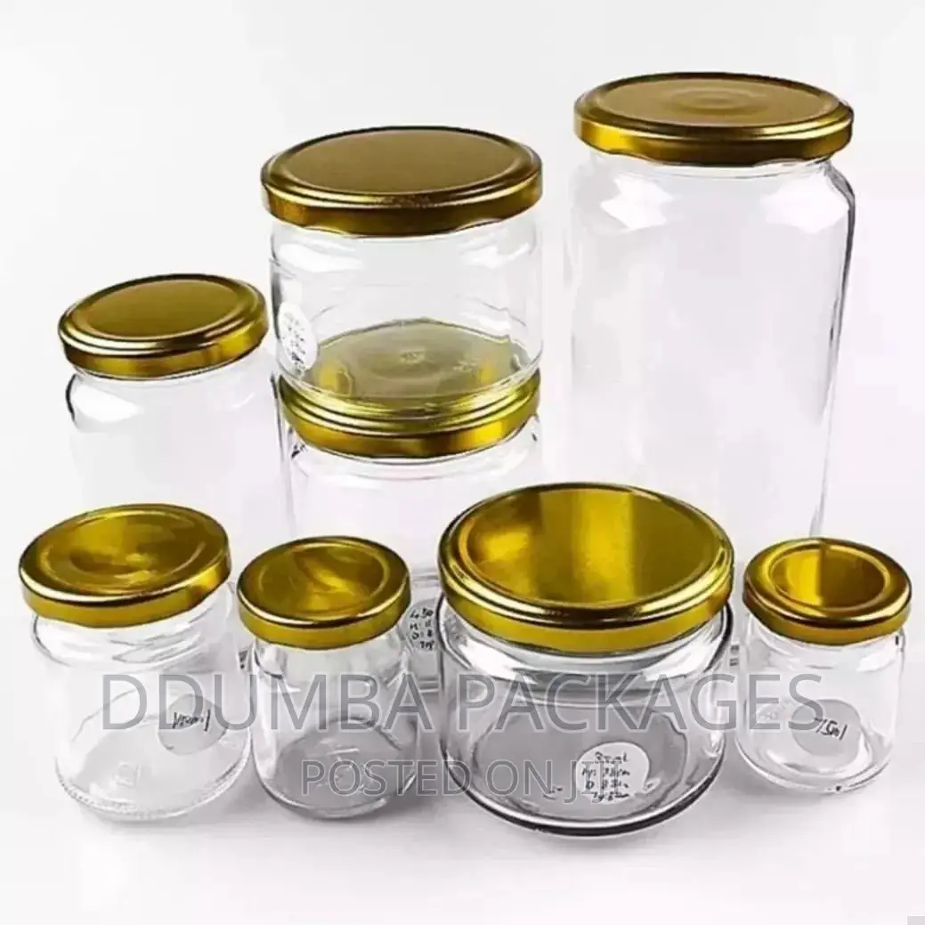 Glass Jars From 30mills- 24,000/= Pc12