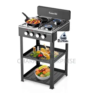 Saachi 4 Burner ( 2 Electric, 2 Gas) Cooker/ Stove