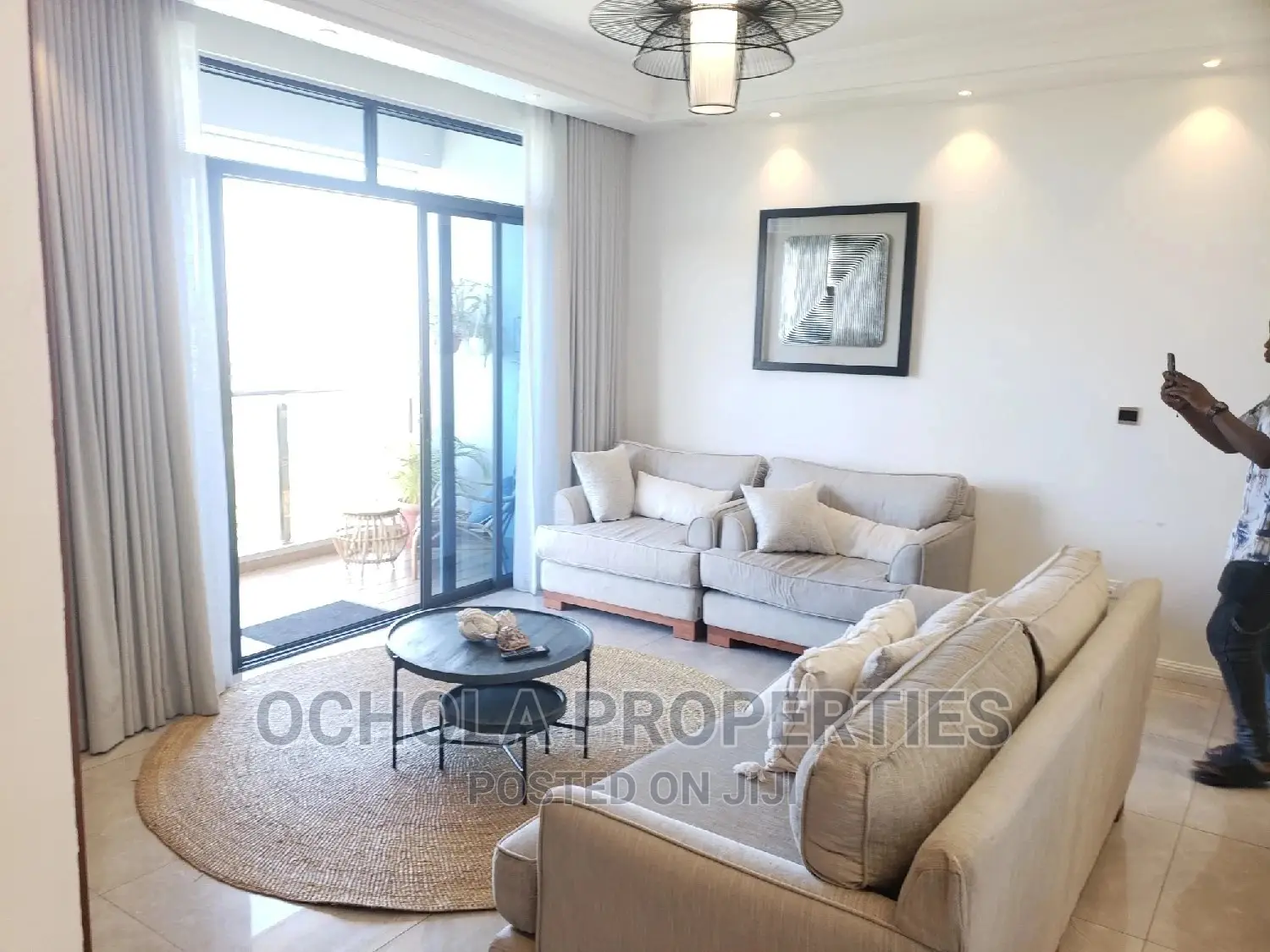 Furnished 3bdrm Apartment in Mikocheni for Rent