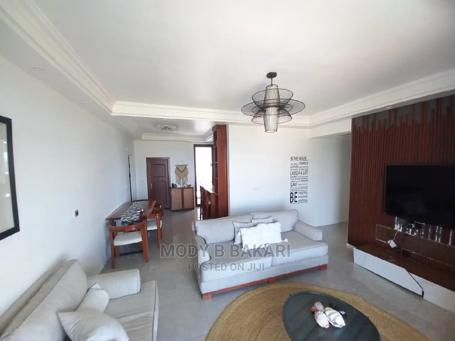 Furnished 3bdrm Apartment in Kinondoni for Rent