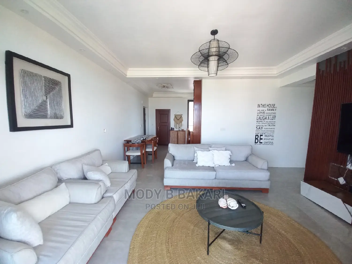Furnished 3bdrm Apartment in Kinondoni for Rent