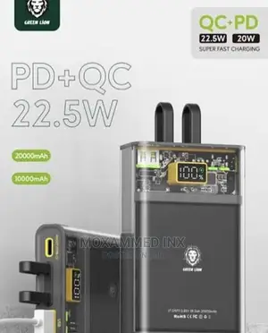 Greenlion Transparent Powerbank 10000mah