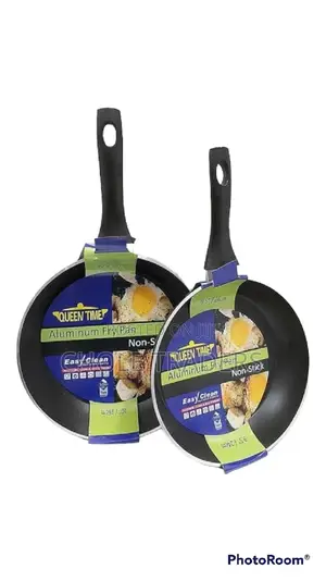 2pcs Non-Stick Aluminium Frying Pan Set