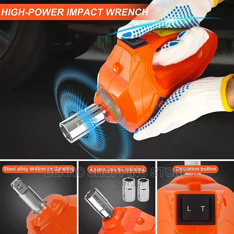 Electric(Automatic) Car, Jerk,Air Pump and Tyre Changer