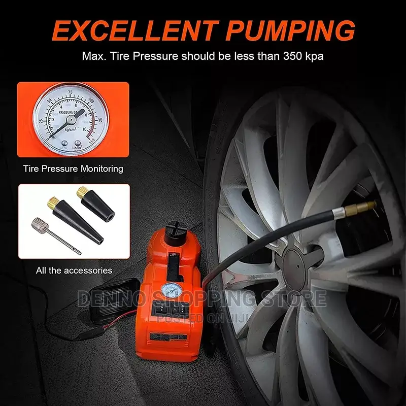 Electric(Automatic) Car, Jerk,Air Pump and Tyre Changer