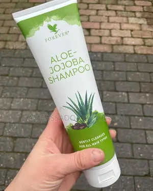 Aloe Jojoba Shampoo Nywele Laini Na Zina Ng'aa