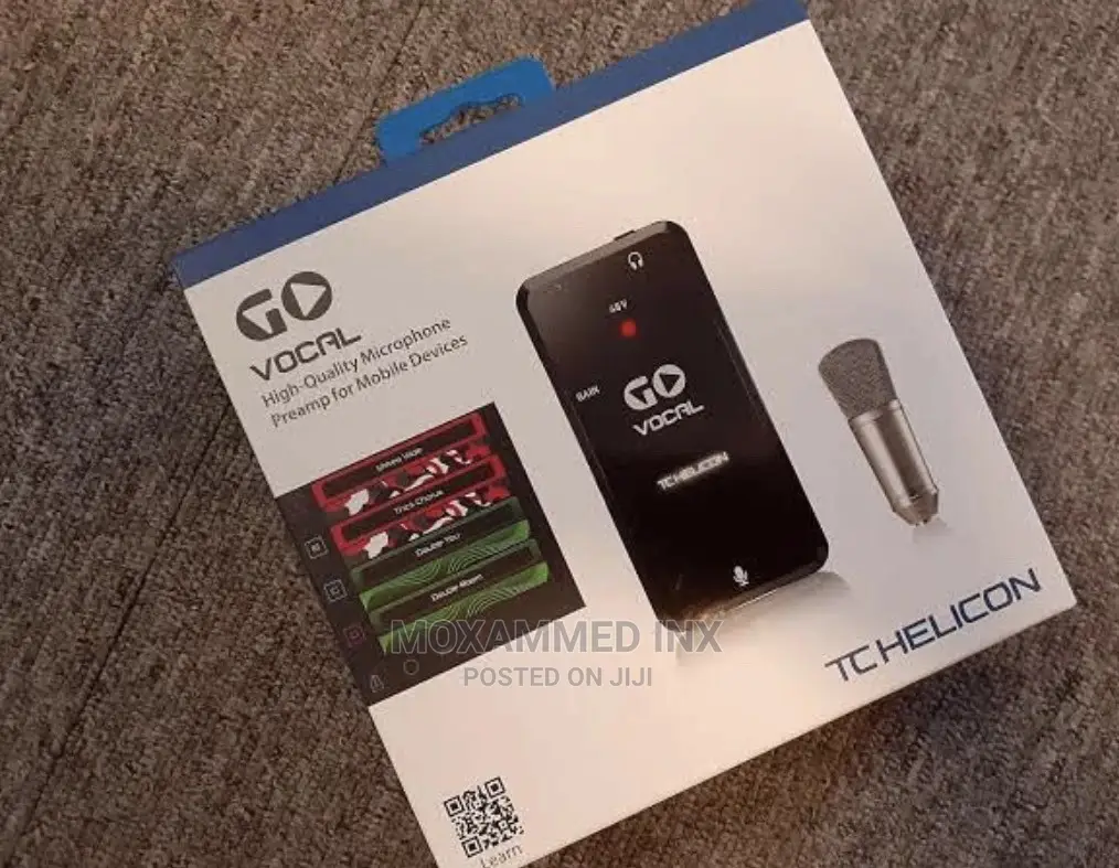 Tc Helicon Go Vocal Microphone Preamp for Mobile Devices