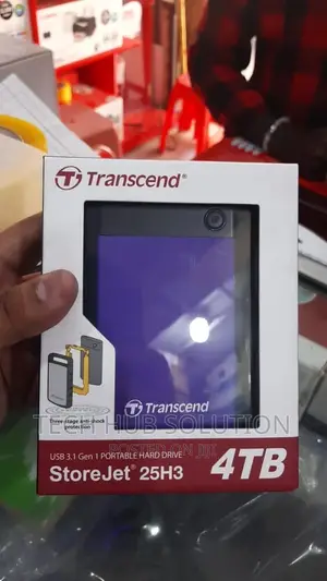 4TB Transcend Hard Disk