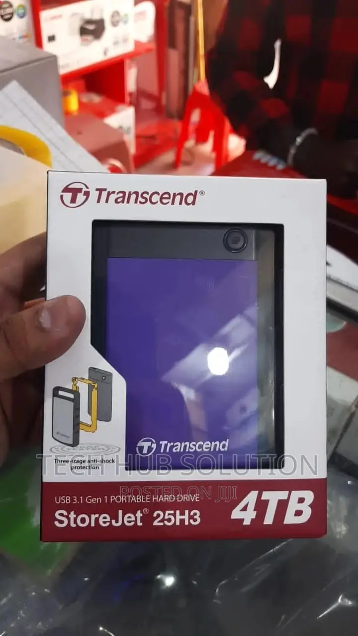 4TB Transcend Hard Disk