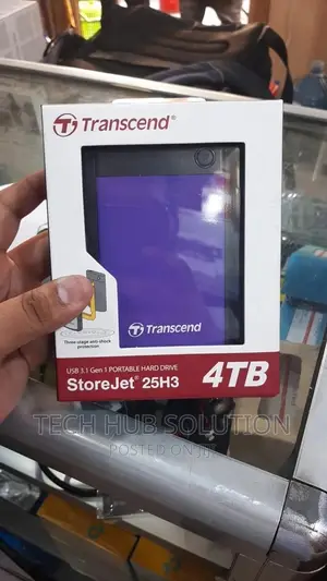 4TB Transcend Hard Disk