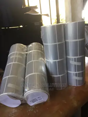 Silver Void Alimium Asset Label Rolls 50MMX25MM
