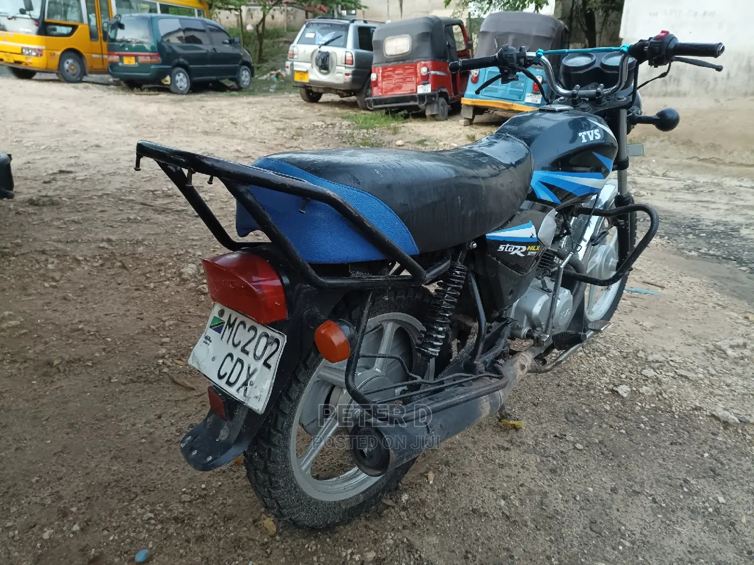 TVS HLX 125 2022 Blue