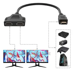 HDMI Adapter Spritter 1 in 2 Out HDMI