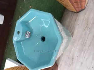 Hand Wash Basin Rectangle Blue