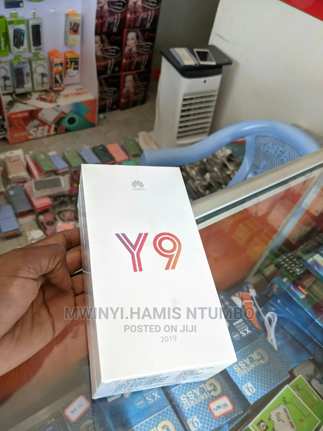 New Huawei Y9 2019 Dual SIM 128 GB Black