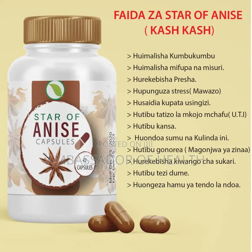 Star Anise Inatibu Magonjwa Yote Ya Zinaa Kama U.T.I,Gonorea