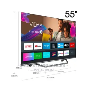 Hisense 55u7qf 55” Uled Smart TV Alexa Wi-Fi,Netflix Qua