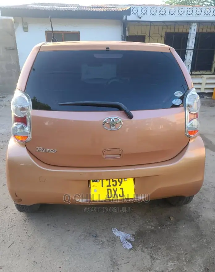 Toyota Passo 2010 Orange
