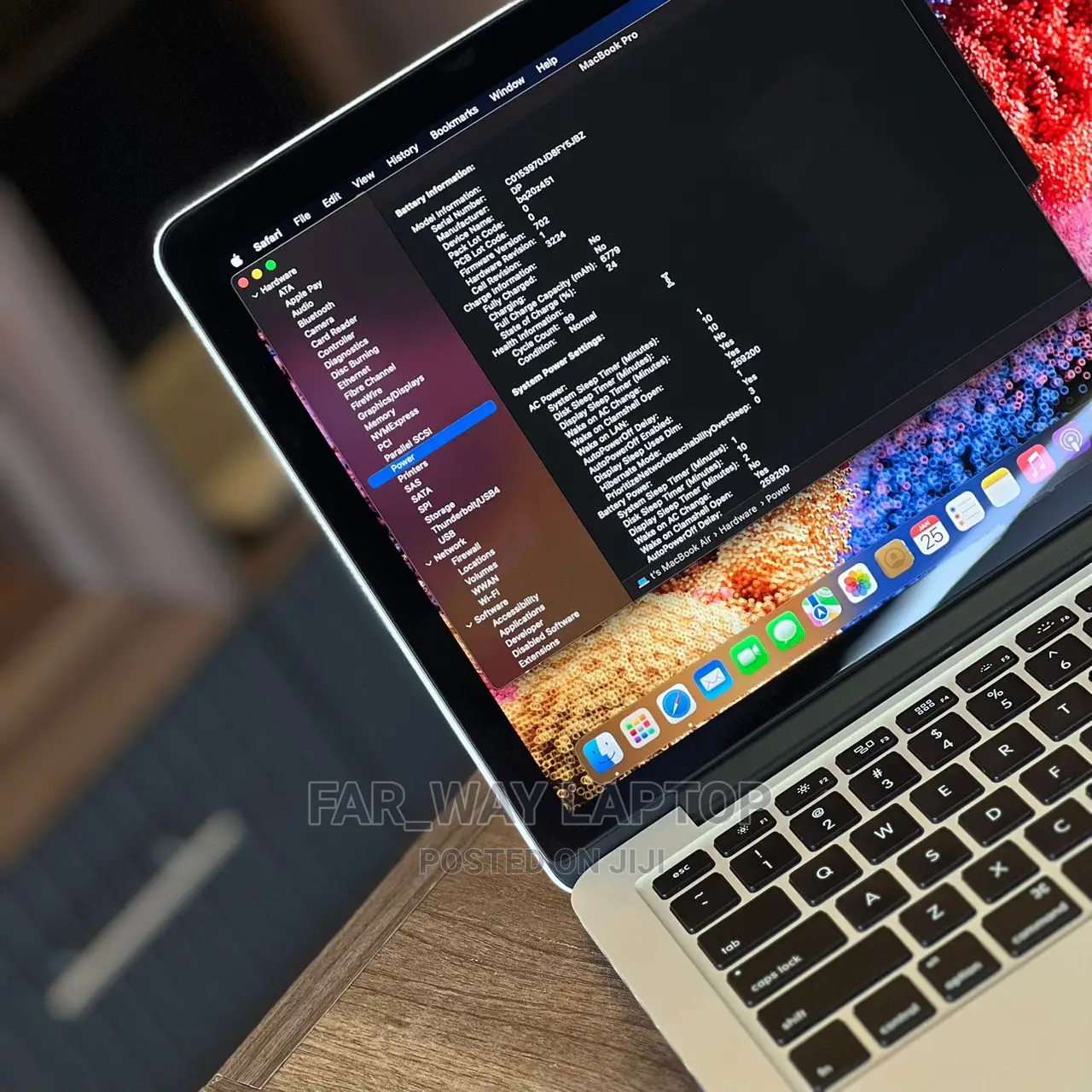 New Laptop Apple MacBook Pro 2015 8GB Intel Core I5 SSD 256GB
