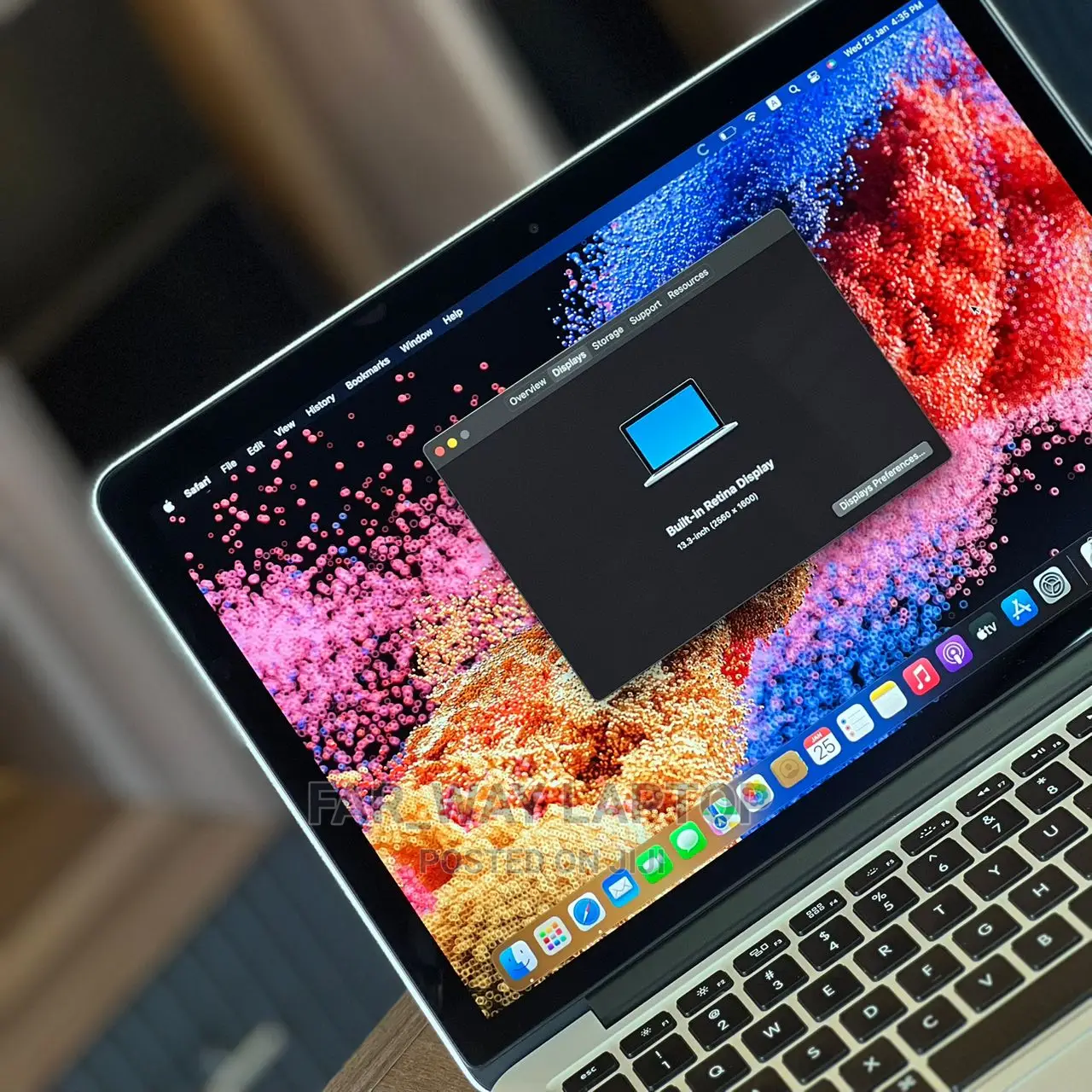 New Laptop Apple MacBook Pro 2015 8GB Intel Core I5 SSD 256GB