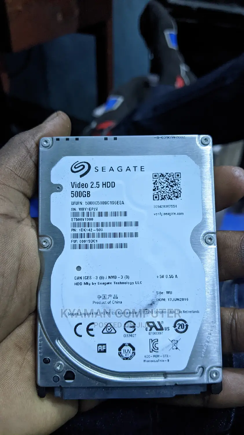 Hard Disk 500GB