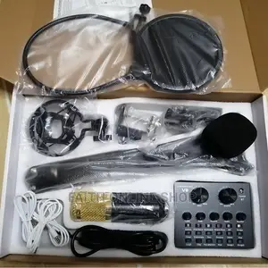 BM800 Microphone +V8 Soundcard Live Broadcast