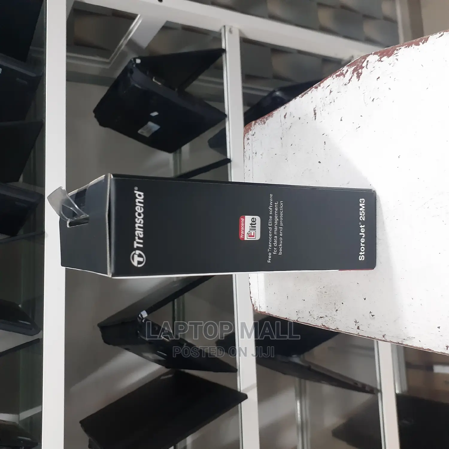 Pertable Transcend External Hard Drive