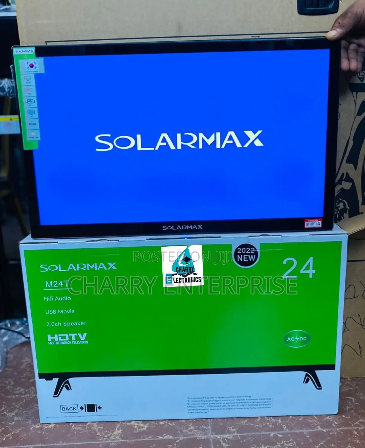 Solarmax HDTV24 InchUSB PortHifi Audio