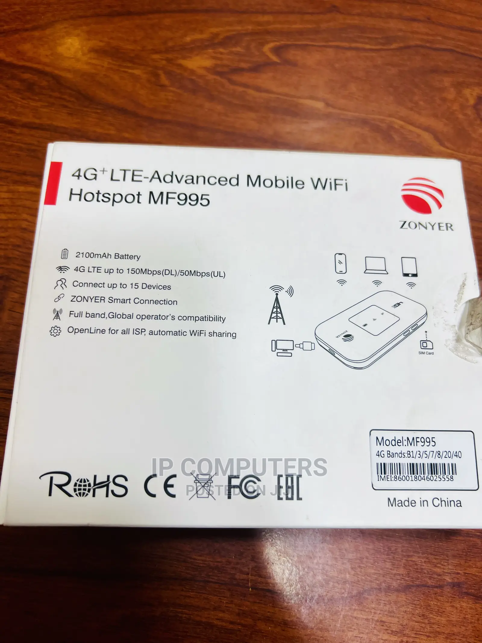 4g Lte Mobile Wi-fi Hotspot