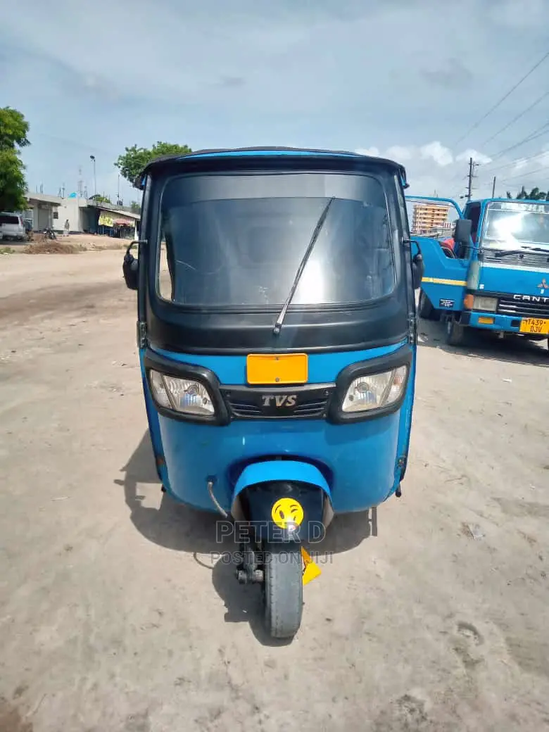 TVS King Deluxe Plus iTouch Start 2023 Blue