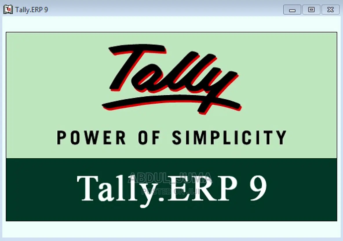 Tally ERP 9 Gold Support Multi User