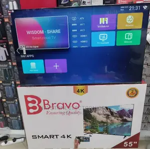 Bravo Smart Tv 55" Kwa TSHS 950,000/=