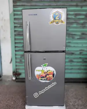 Home Base Fridge Black Inox