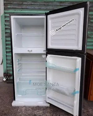 Home Base Fridge Black Inox