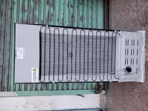Home Base Fridge Black Inox