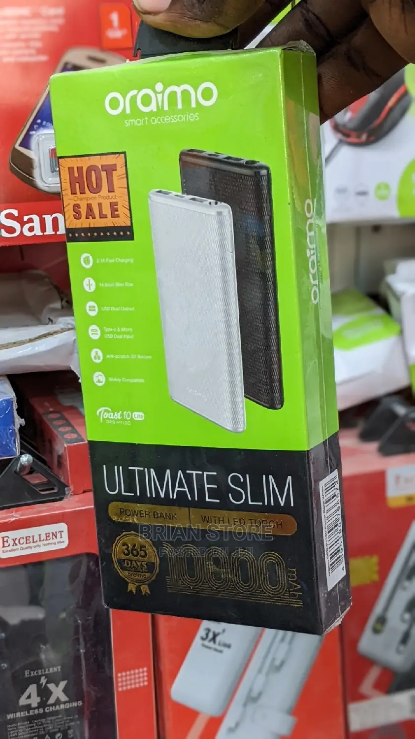Oraimo Power Bank (10,000mah)
