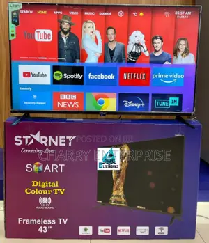 STARNET Smart ANDROID Frameless Tv43 Inch