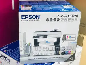 Epson Ecotank Printer L6490 A4 Ink Tank